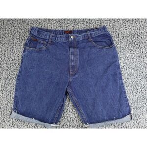 Rasco FR Denim Shorts Mens 38 Blue‎ Flame Resistant Cut Off Workwear Utility
